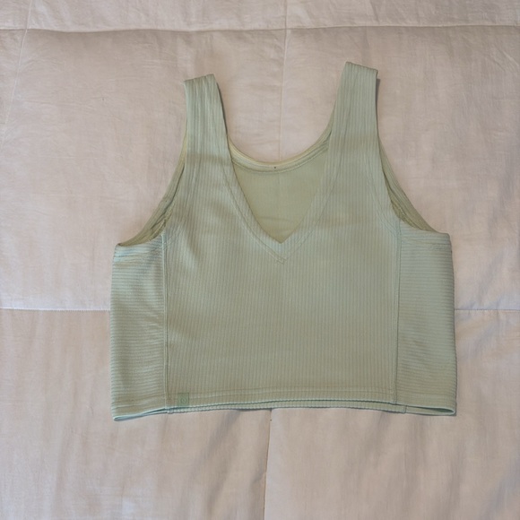 lululemon Ribbed Softstreme Cropped Tank Top - Picture 2 of 4